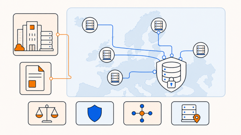 Os principais países europeus para garantir a soberania de dados e hospedagem com foco na privacidade.