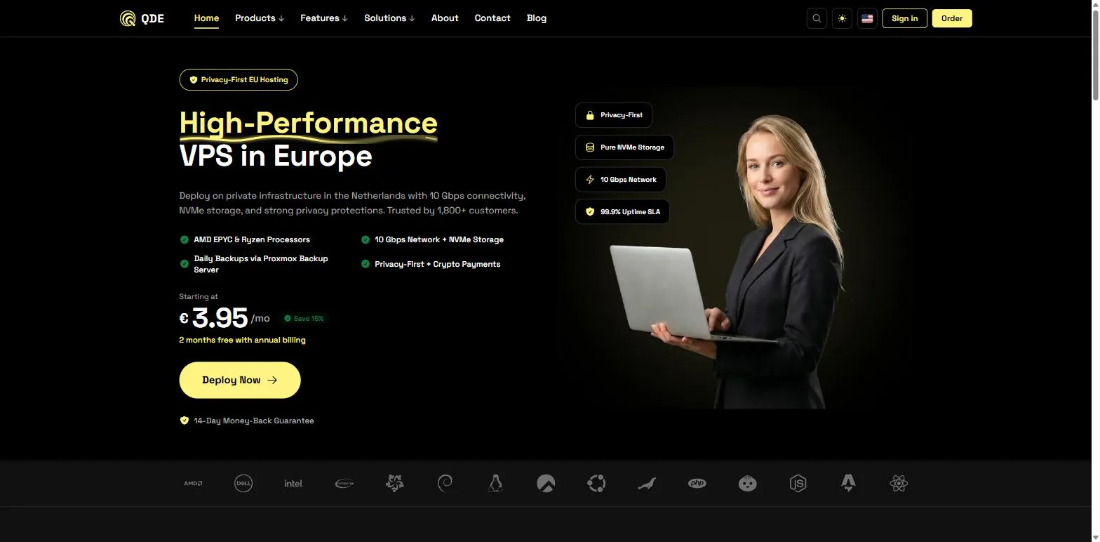 QDE homepage